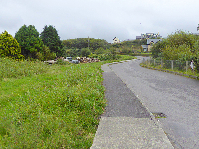 New low-density housing estate off Scart... © Oliver Dixon :: Geograph ...