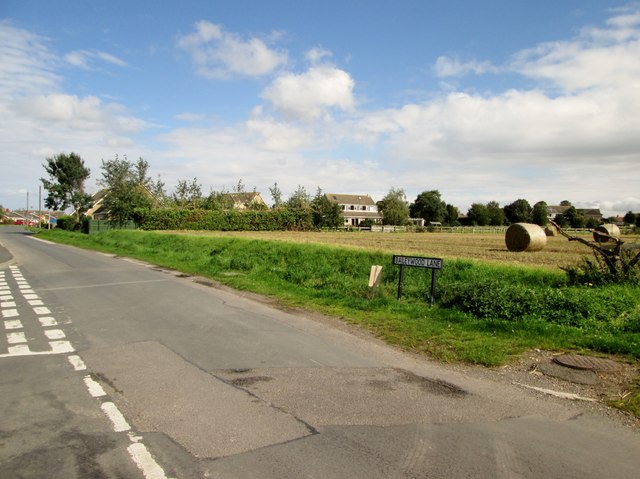 Baileywood  Lane  at  its  junction  with  Sands  Lane