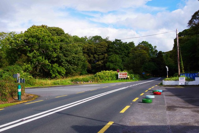 Junction of L2204 & N59 roads at Beltra, Co. Sligo
