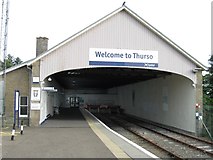 ND1167 : Thurso railway station by Alex McGregor