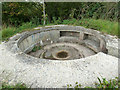 Gun emplacement by Lighthouse Road