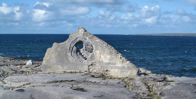 Memorial stone, Inis Oirr