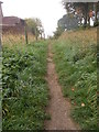 Footpath - Manygates Lane