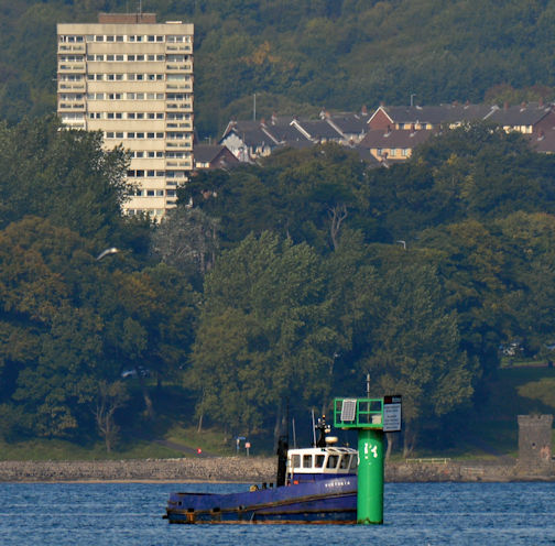 Workboat "Victoria", Belfast Lough (September 2015)