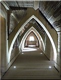 SO8001 : Woodchester Mansion - Second floor corridor by Rob Farrow