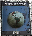 The Globe Inn name sign, Talywain