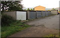 Row of lockup garages, Talywain