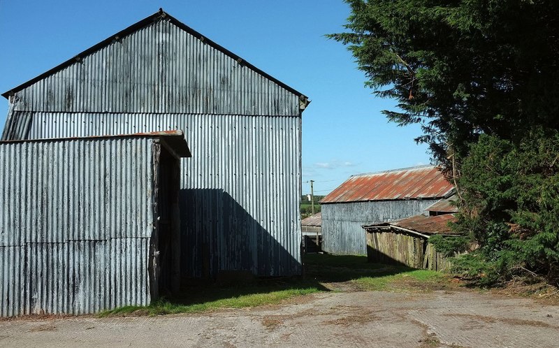 Barns, Aclands Barton © Derek Harper Cc-by-sa/2.0 :: Geograph Britain ...