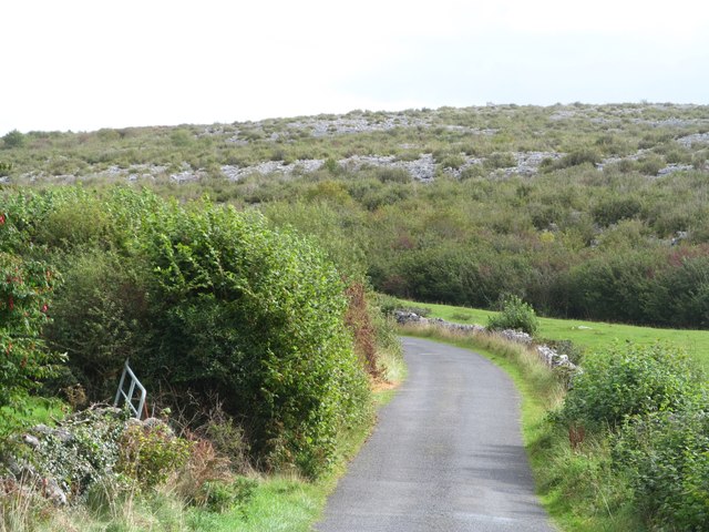 Rural road in County Clare