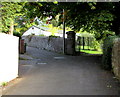 Western entrance to Glansychan Park, Abersychan