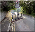 Traffic calming on Church Road, Abersychan