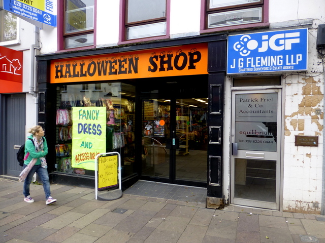 Halloween Shop, High Street, Omagh
