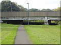 The River Don Path and the A19.