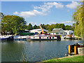 Boatyard, Laleham Reach