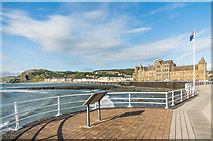 SN5781 : Aberystwyth seafront by Ian Capper