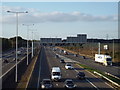 TL1103 : Traffic on the M1 near St Albans by Malc McDonald