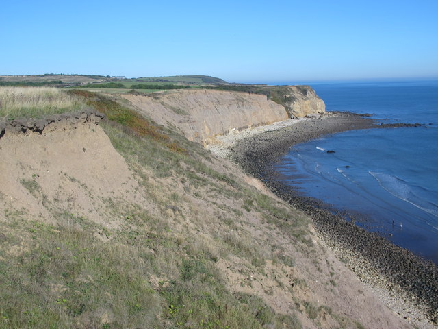 Beach And Cliffs North Of Horden Point © Mike Quinn Cc-by-sa 2.0 