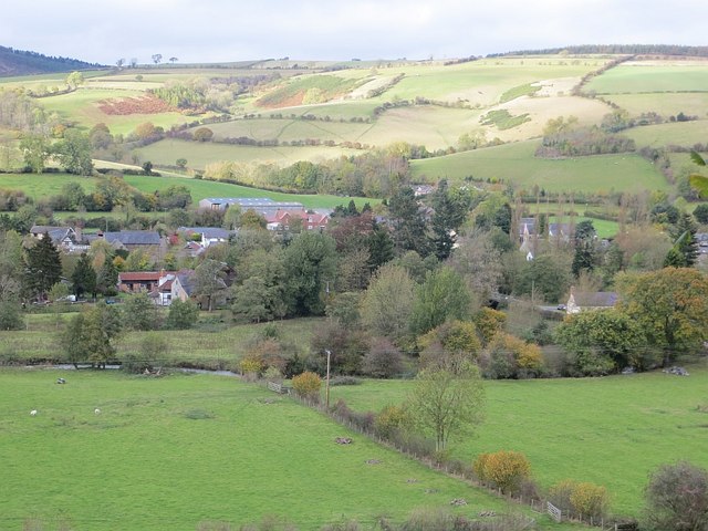 Clunton © Richard Webb :: Geograph Britain and Ireland