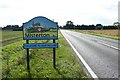 SK7696 : Misterton village sign by Graham Hogg