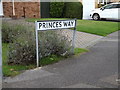 TQ6193 : Princes Way sign by Geographer