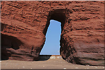 SX9777 : Rock arch, Langstone Rock by Alan Hunt