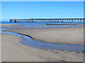 NZ5035 : North Sands and the former Steetley Magnesite pier by Mike Quinn