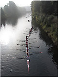 ST1776 : Rowing on the Taff by Gareth James