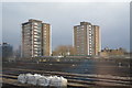 Two towerblocks, Bermondsey