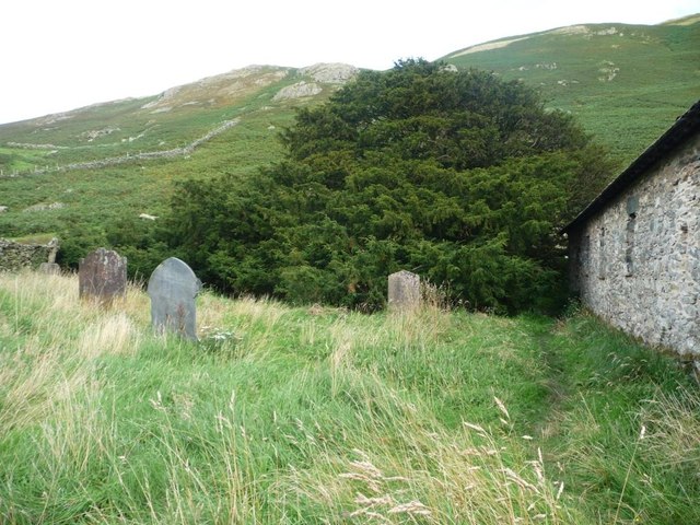 Ancient yew tree, Martindale old churchyard
