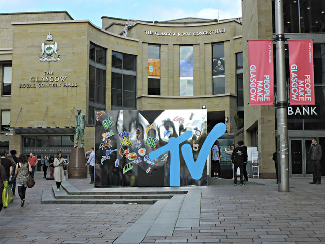 MTV promotion on Buchanan Street