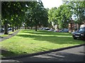 Grassy open space, All Saints Road, Emscote, Warwick