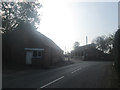 Farm entrance off Twyford Lane, Elkesley