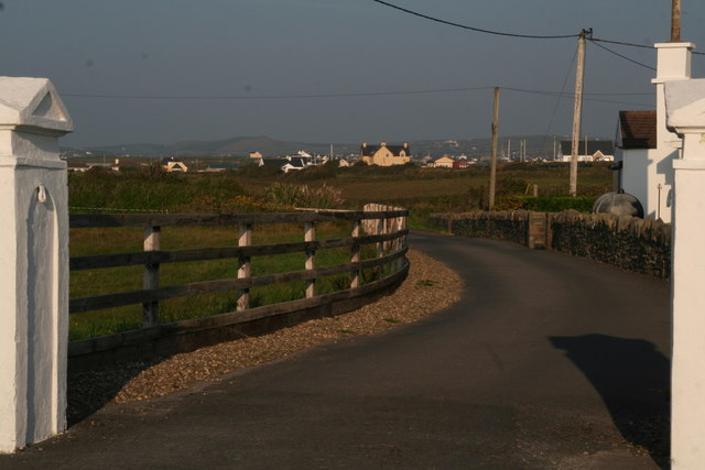 View from the A482 at Spanish Point