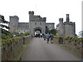 Entrance to Powderham Castle