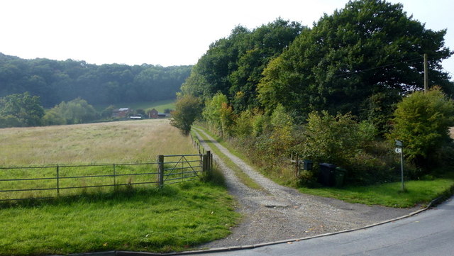 Track to Whitman's Hill Farm