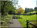 Barnoldswick:  Early autumn in Valley Gardens