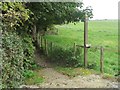 Public footpath, south from Mowbreck Lane