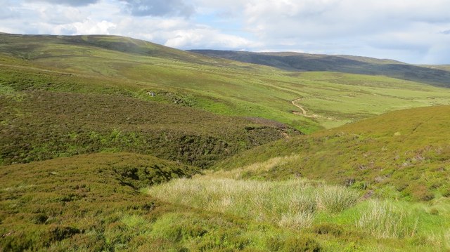 Head of Glen Dye © Richard Webb :: Geograph Britain and Ireland