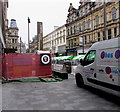 Blocked High Street Newport