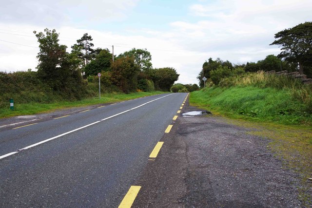 N59 road at Cloonascoffagh, near Dromore West, Co. Sligo