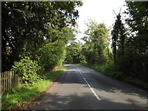 TM1957 : B1077 Helmingham Road, Helmingham by Geographer