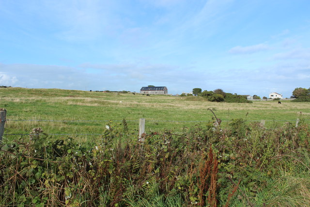 Farmland at the Isle of Whithorn