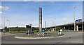 TQ5181 : Ferry Lane Roundabout by Des Blenkinsopp