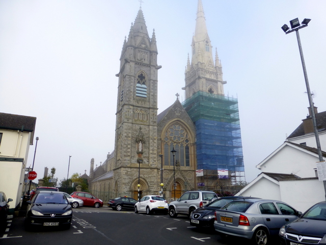 Scaffolding, Sacred Heart Church, Omagh