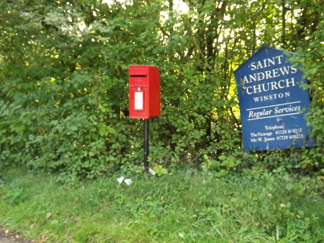 Debenham Road Postbox