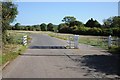 Cattle grid on Horton Road