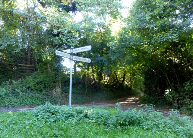 Crossroads near Elham