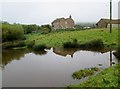 Farm  reflected  in  the  pond