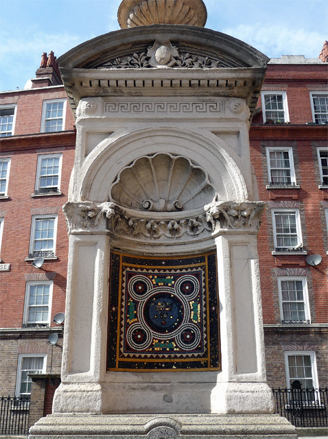 Detail of fountain, Pimlico Road