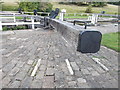 Lock gates, Dobson Locks, Leeds and Liverpool Canal